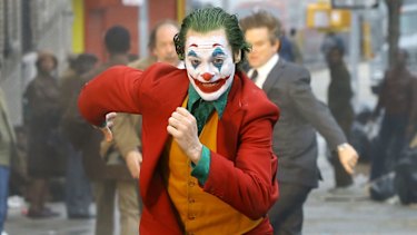 Joaquin Phoenix in Joker.