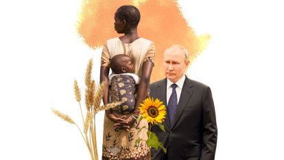 How could Putin’s Ukraine war trigger famine more than 8000km away?