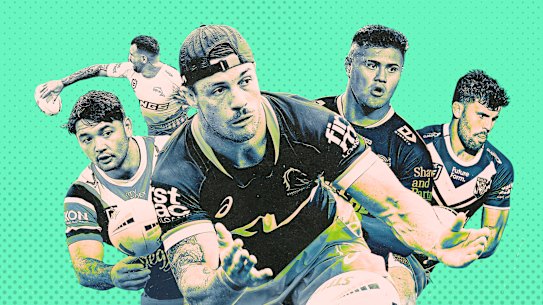 NRL players fighting for their futures composite