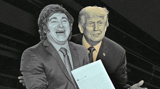 Javier Milei has built a close personal relationship with Trump and his US administration and Trump’s conservative billionaire supporters.