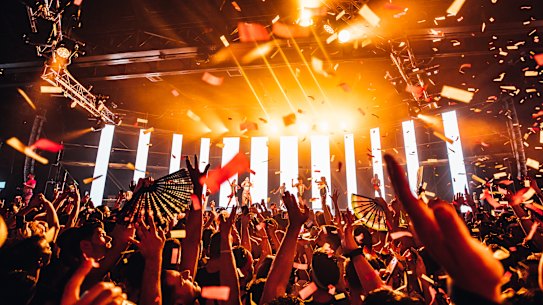 The Mardi Gras after-party is usually held at the Hordern Pavilion.