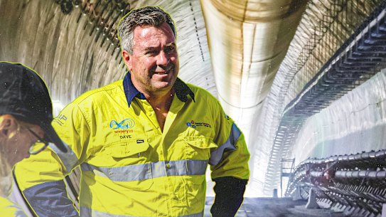 Dave Evans feels a sense of pride in the legacy being created by the Snowy 2.0 project.