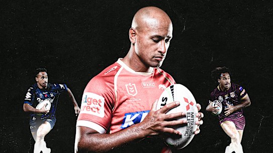 Felise Kaufusi will take on his former Melbourne Storm teammates for the Dolphins on Friday night.