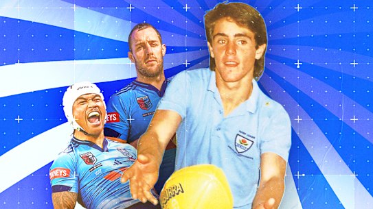 Brian To’o, Isaah Yeo and a young Brad Fittler.