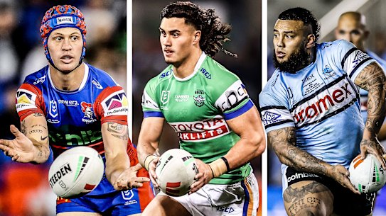 Split image Ponga, Weekes, Fonua-Blake