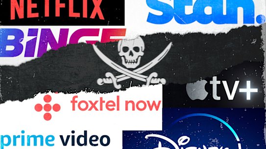 Streaming services have multiplied but government data shows piracy rates have not followed suite. 