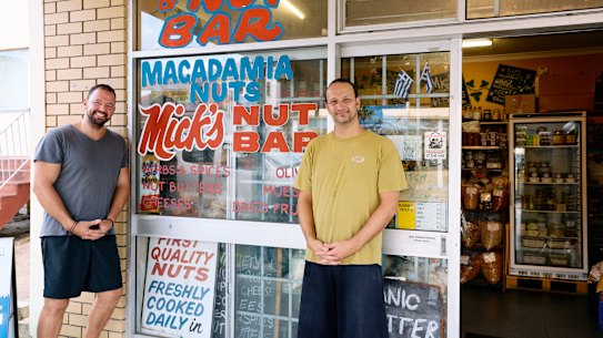 George and Emmanuel Conias are co-owners of Mick’s Nuts, which has been in operation since 1972.