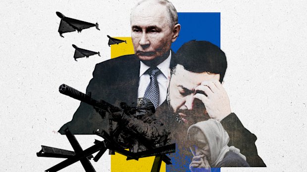 Four years on, Ukraine is under more pressure than ever. So is Russia