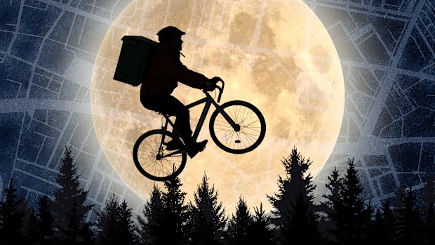 Online food delivery riders are everywhere in the inner capital cities.