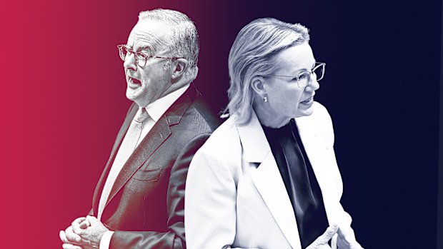 Prime Minister Anthony Albanese and Opposition Leader Sussan Ley.