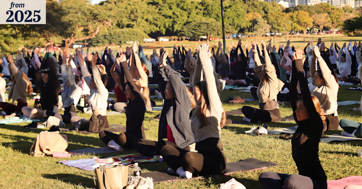 She posted a TikTok. Now hundreds of people turn up for free Pilates