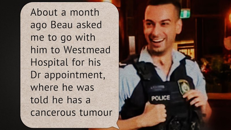 The 1600-word text accused killer allegedly sent to fake a cancer diagnosis