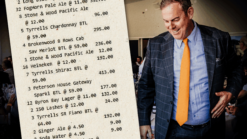 One Nation NSW leader hit with ‘please explain’ for charging taxpayers for 71 beers, 23 bottles of wine
