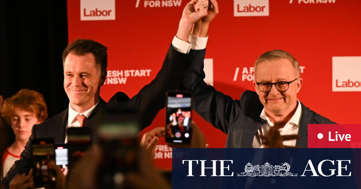 NSW election results 2023 LIVE updates: Chris Minns to form majority Labor government; Dominic Perrottet resigns as Liberal leader