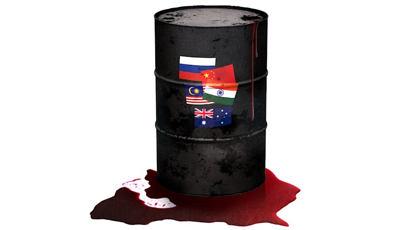 How Putin’s ‘ghost ships’ put billions worth of blood oil into Australian cars