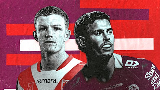 Kade Reed and Joey Walsh will continue to bide their time for St George Illawarra and Manly.