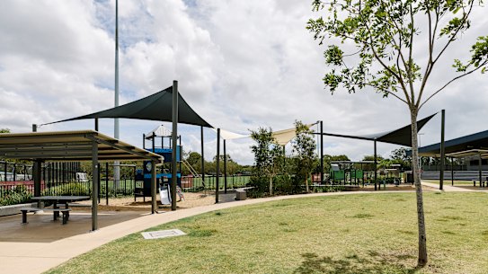 Nudgee Recreation Reserve has a multi-sports field, playground, BMX pump track and dog park. 