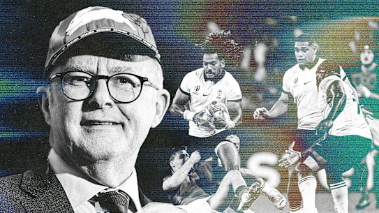 Prime Minister Anthony Albanese will be at the rugby union Test between Australia in Fiji in Newcastle on Sunday.