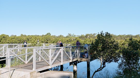 Overlooking Tingalpa Creek in Ransome, Brisbane