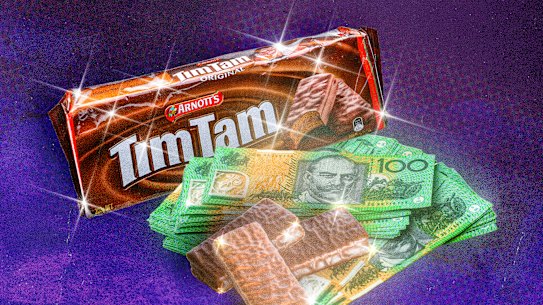 The deal saw $45 million pumped into a plan to export Tim Tams.