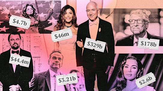 Jeff Bezos and Lauren Sánchez are marrying among the world’s rich and famous in Venice this week. They’ve asked their wealthy guests, reportedly including Oprah Winfrey, Leonardo DiCaprio, Lachlan Murdoch, Bill Gates and Kim Kardashian, not to give them gifts.