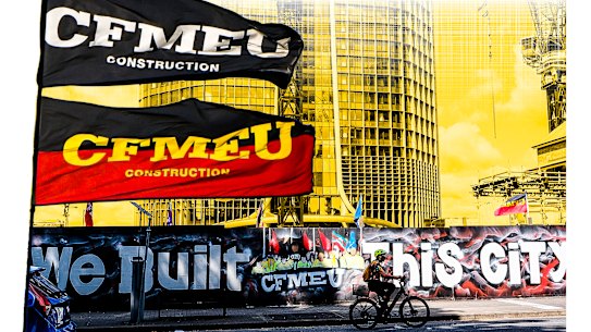 An MOU between Queensland’s Office of Industrial Relations and Police allowed banned CFMEU officials to argue their way onto worksites.