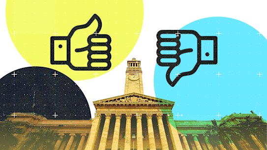 Brisbane Times council budget winners and losers graphic 