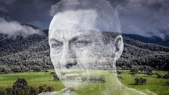 Dezi Freeman fled into the mountains around Porepunkah after allegedly shooting dead two police officers in August.