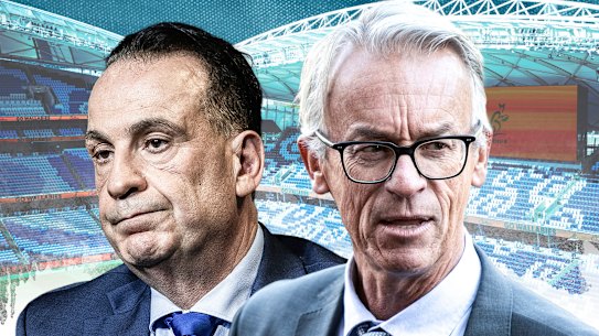 Peter V’landys v David Gallop 