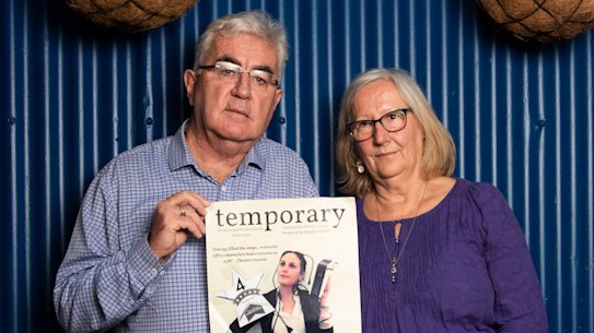 Ian and Penny Lees’ daughter, Katie, died after receiving the AstraZeneca vaccine last year. She was due to perform her solo comedy show in Sydney in August.