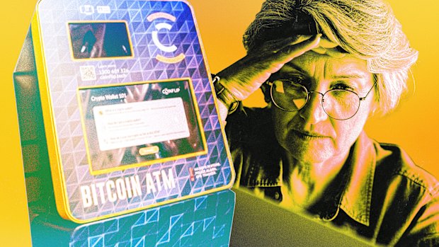 Crypto ATMs are becoming a trap for older Australians targeted by scammers.