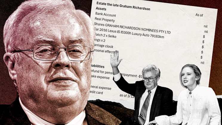 Graham Richardson Estate Leaves Deficit After Funeral Costs