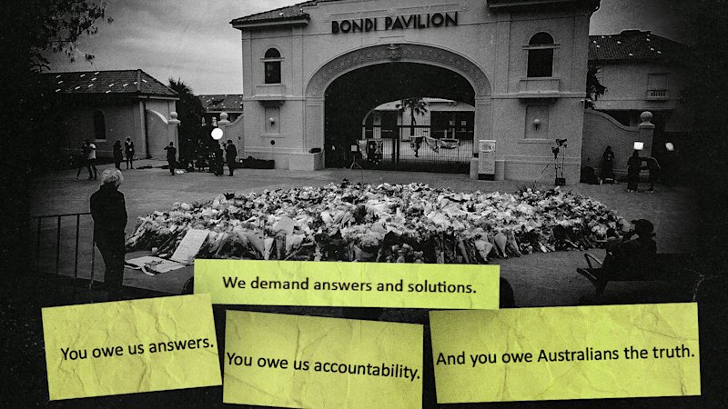 ‘You owe us answers’: Families of Bondi victims demand PM launch federal royal commission