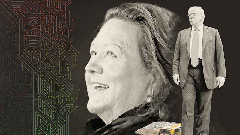 Avstralska milijarderka Gina Rinehart vstopila v naložbe v umetno inteligenco