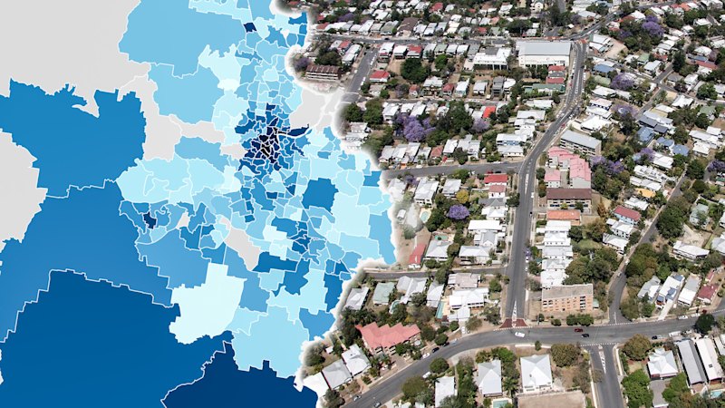 The Brisbane suburbs where hundreds of homes are empty