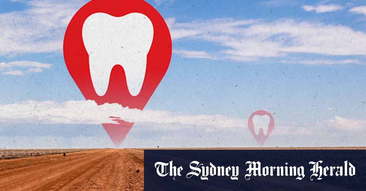 The NSW dental deserts where people must travel 300km for a check-up