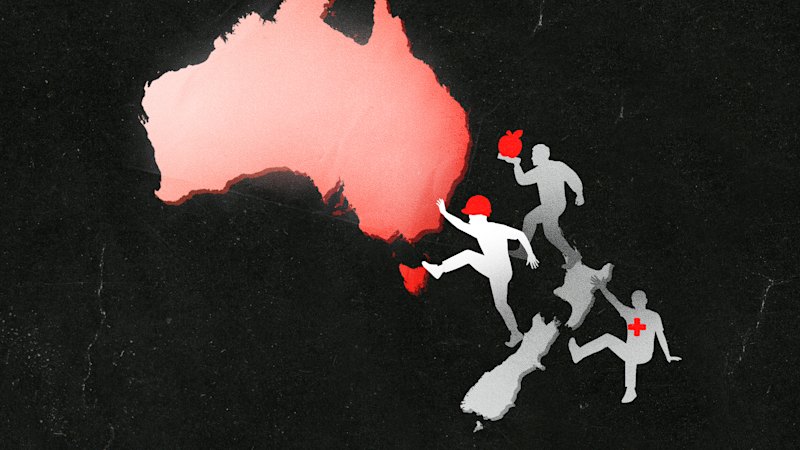 For thousands of workers, New Zealand is the stepping stone to an Aussie job