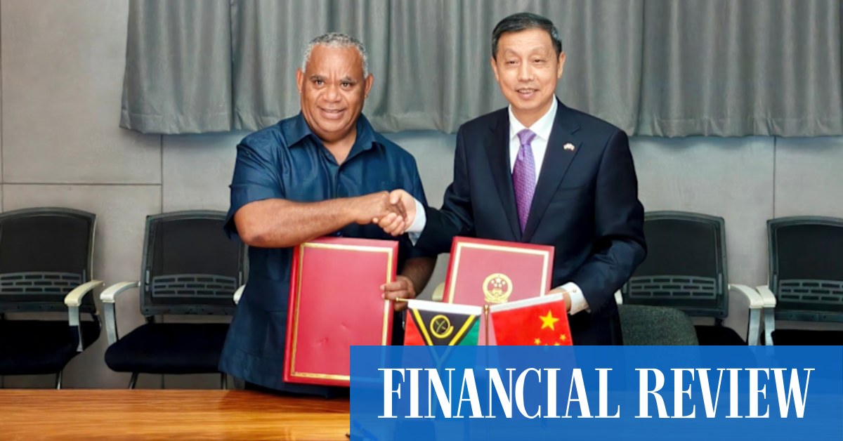 China unveils record $86m gift to sink Albanese’s Pacific push