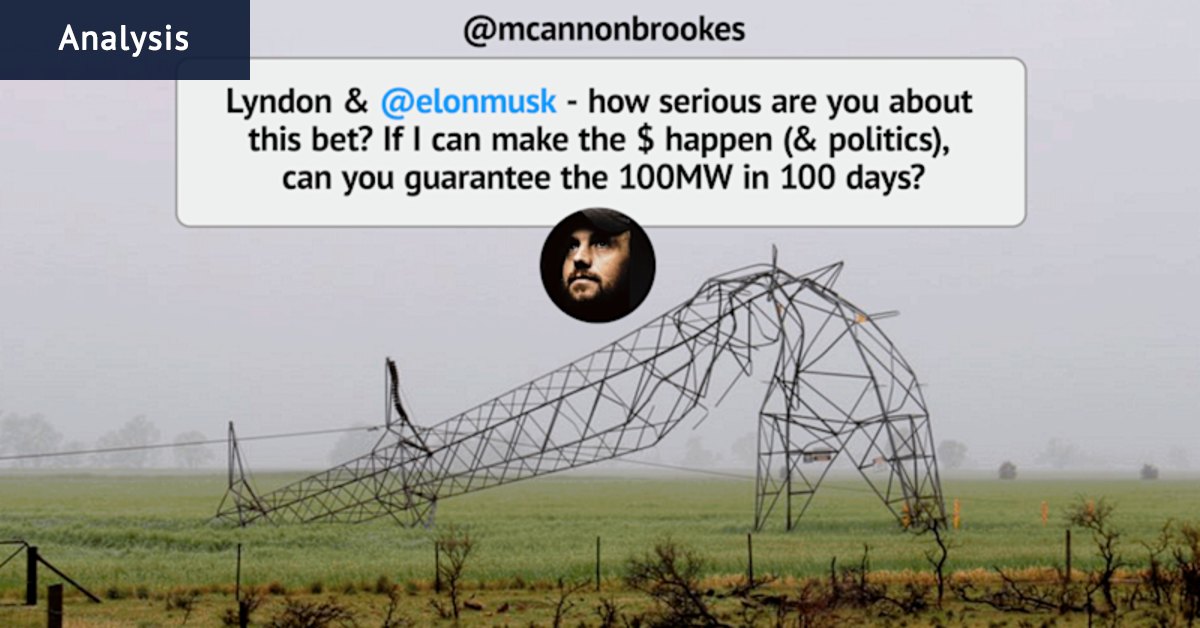 Two billionaires, one online bet and a turning point for Australian energy