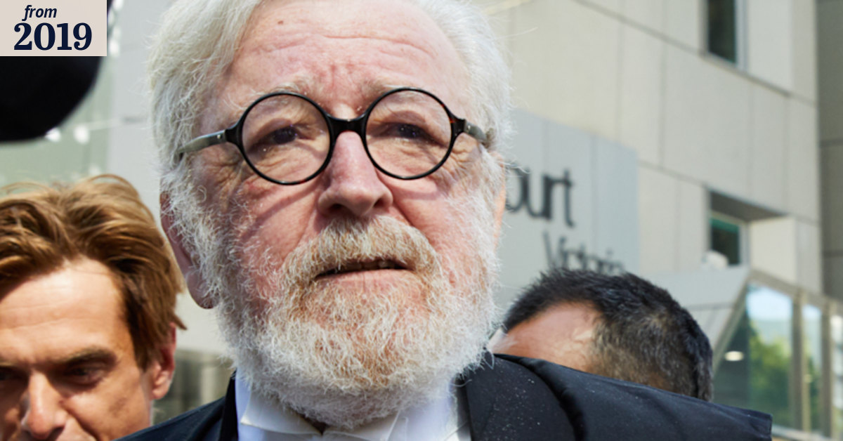 Robert Richter no longer part of George Pell's legal team for appeal