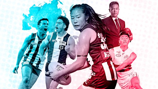 The AFL wants to connect with Asian Australians to grow the game.