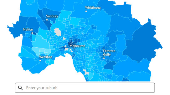 Search health conditions in your area with The Age interactive