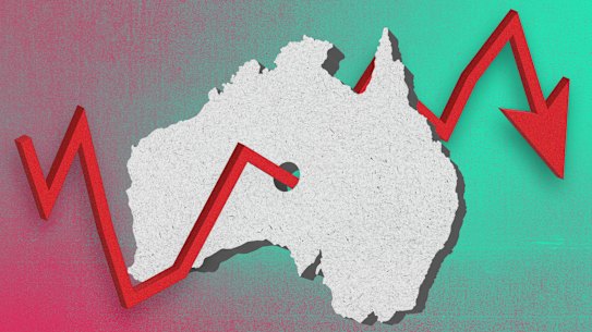 Australia’s population grown has fallen.