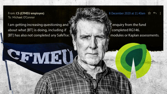 Federal Court documents show hundreds of messages the financial regulator will rely on in its case against Michael O’Connor, the national secretary of CFMEU’s manufacturing division.
