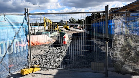 Work on the final tunnels for the M6 motorway has ceased since March last year when sinkholes opened up. 