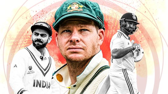 Steve Smith, Virat Kohli, Rohit Sharma