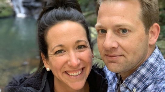 Danielle Edwards and Darren Kacmar are in a registered relationship but have been separated since early 2020 because of the international border closure.