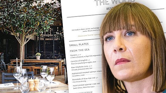 Jo Haylen who took a ministerial car to a private lunch at Brokenwood estate.