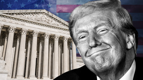 Donald Trump knows there’s a conservative 6:3 majority on the US Supreme Court bench.