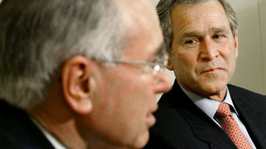 John Howard and US President George W Bush took us to war in Iraq